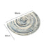 Marlow Door Mat Half Moon Semi-Circle Rug 60x90-1973193864986628098