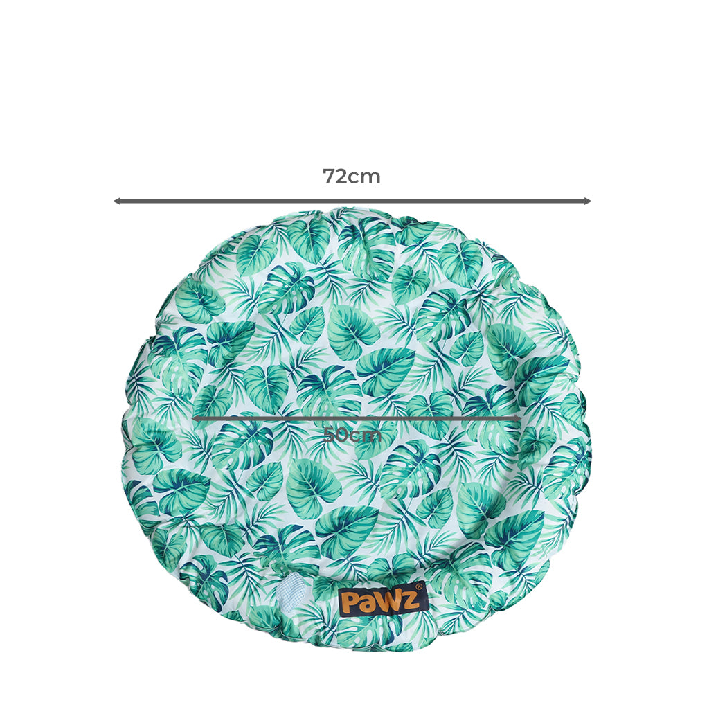 PaWz Pet Cool Gel Mat Cat Bed Dog Bolster M Medium-2006732969041072130