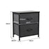 Levede Storage Cabinet Chest of 2 Drawers Dark Grey-2018816789273776130