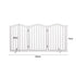 PaWz Wooden Pet Gate Dog Fence Safety White-2006732982576091138