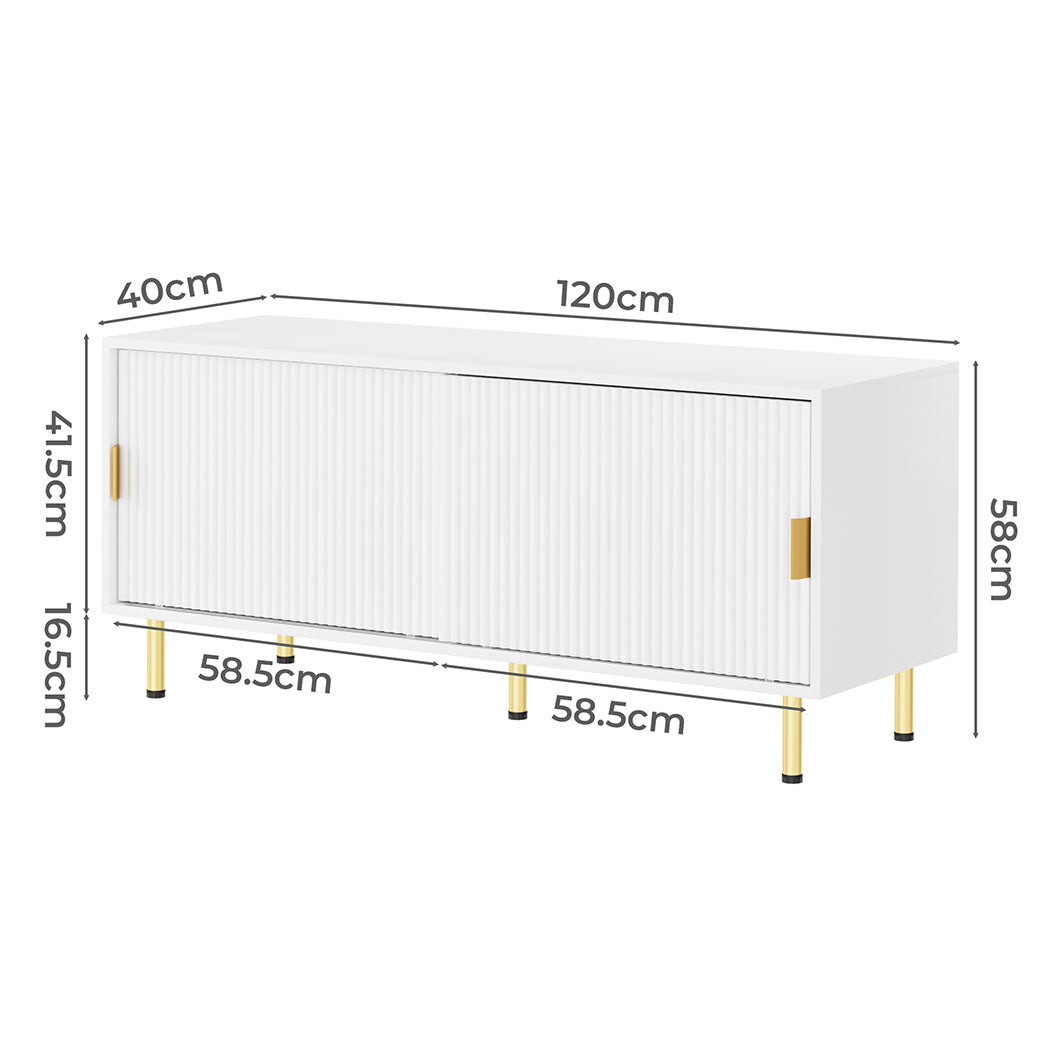 Levede 120cm TV Cabinet Entertainment Unit-1942353648944287746