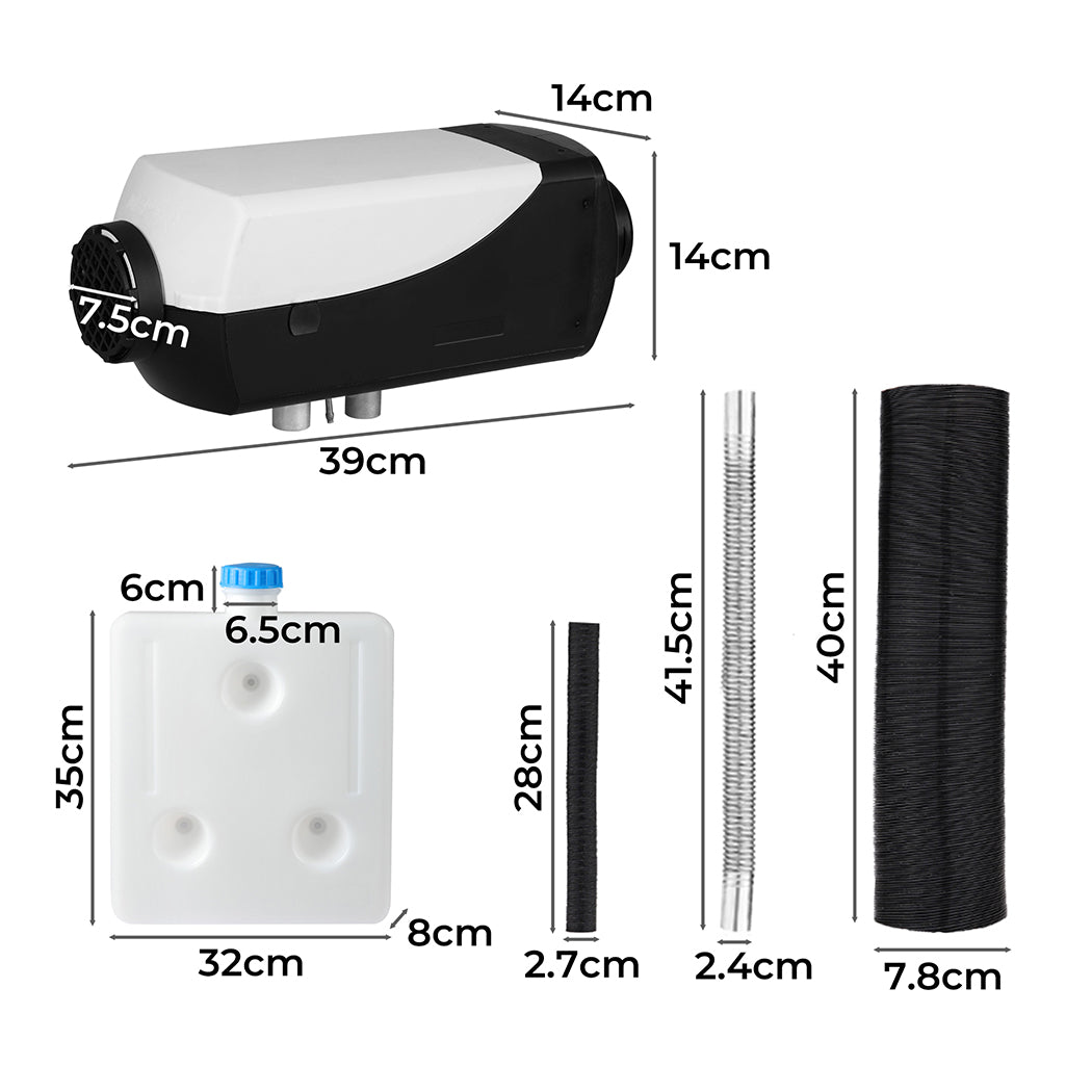 Diesel Heater Air 12V 5KW Caravan Thermostat-1864183249916530690