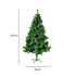 Santaco Christmas Tree 2.1m Slim PVC Xmas Tree with 797 Tips Green-2100035037754953730