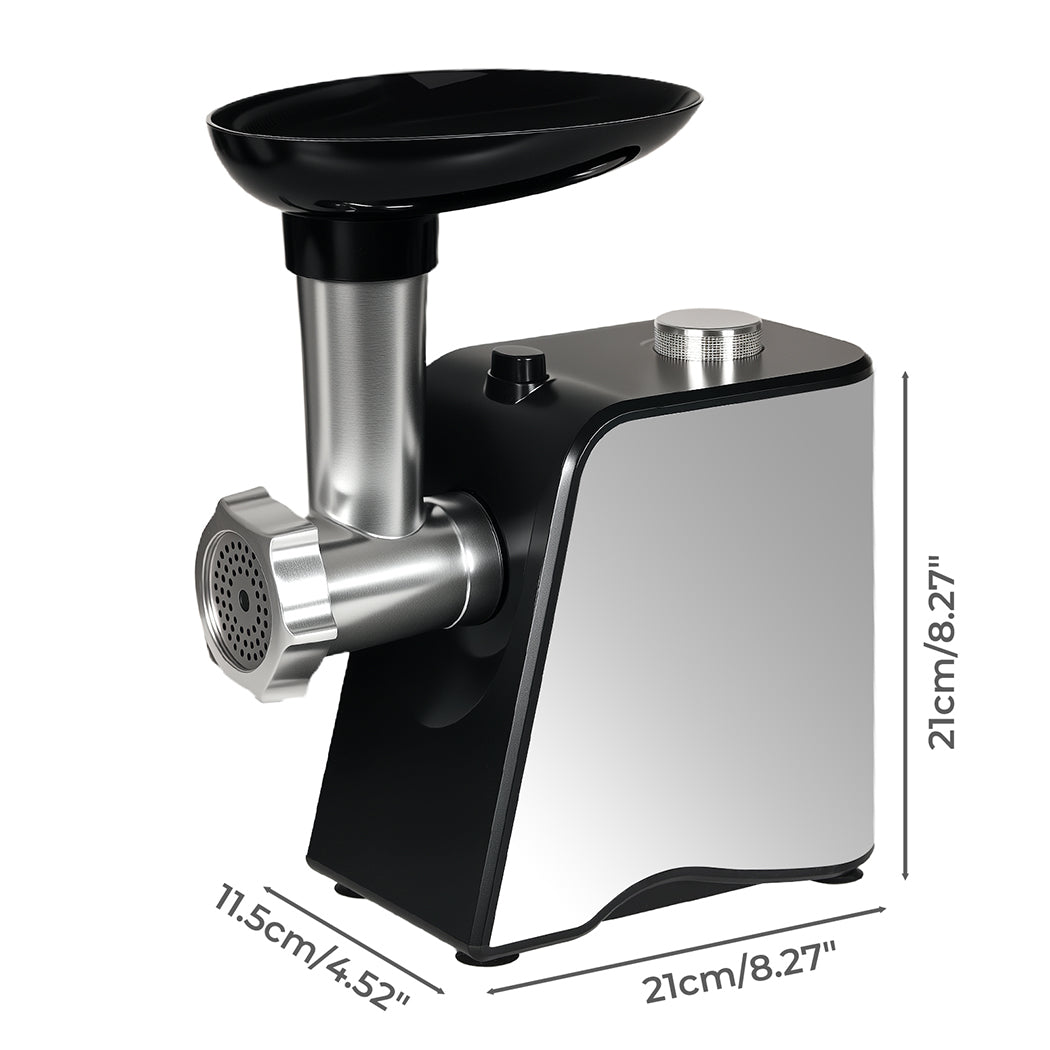 Spector  Electric Meat Grinder 2800W Sausage Stuffer Vegetable Slicer Kitchen-2050056779525656577