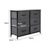 Levede Storage Cabinet Tower Chest Dark Grey-2006733261635719170
