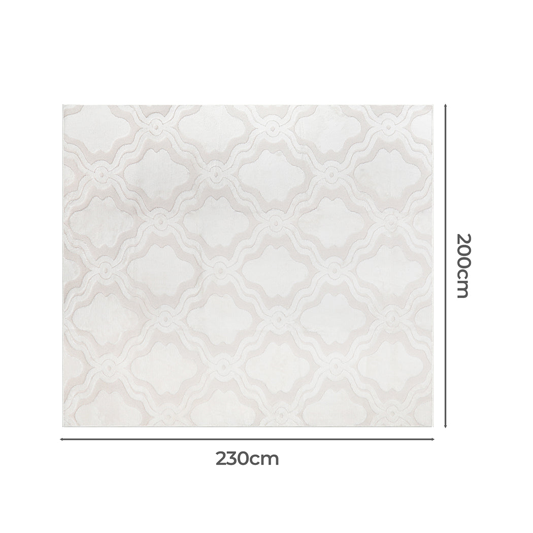 Marlow Floor Rugs Soft Shaggy 10mm Pile 200x230-1937319789588516866