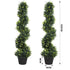 Lambu Artificial Spiral Cedar Tree-2065254214040424450