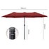 Mountview Big Parasol Patio Umbrella Outdoor Garden-2050056809464598530