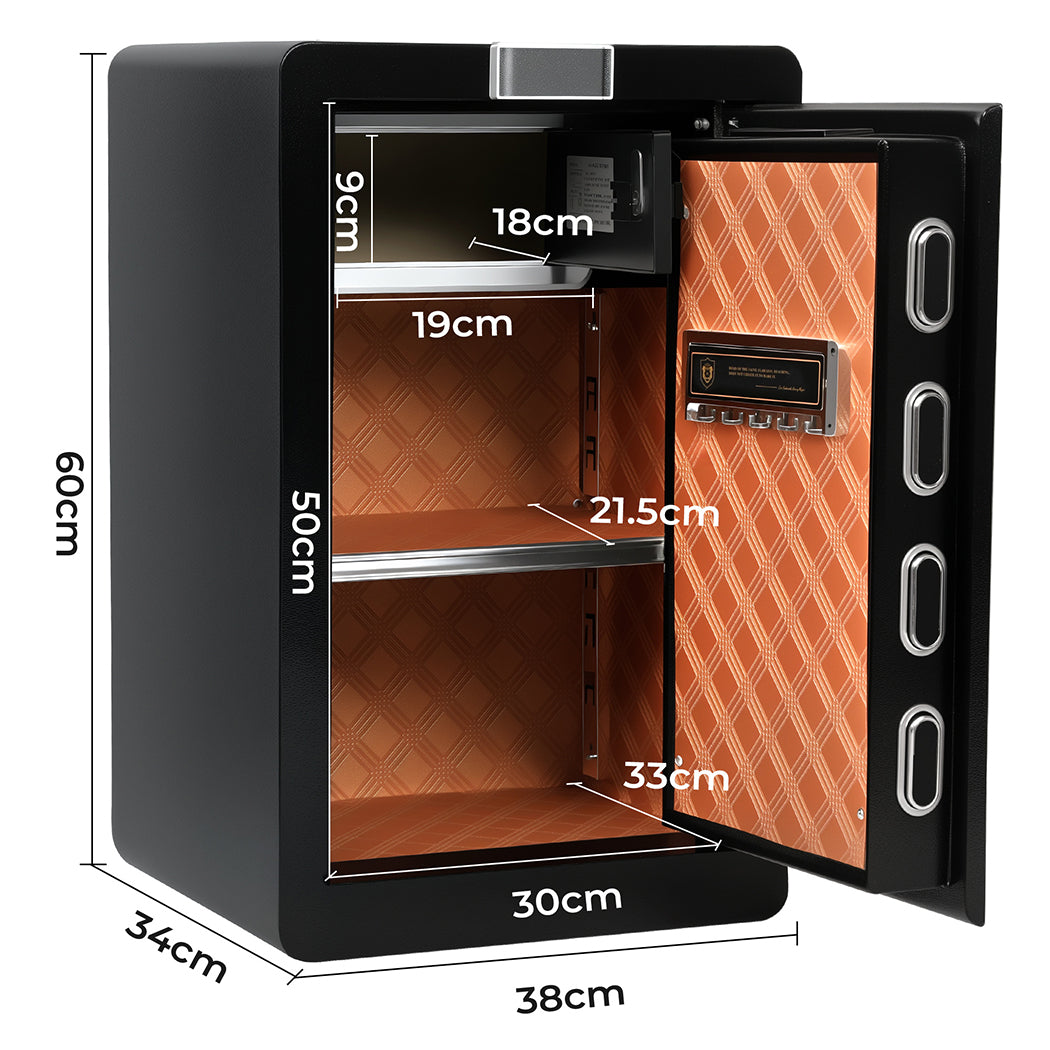 60L Digital Safe Large Security Safe Box Money Safe Box-1894516798070591490