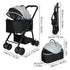Pawz Pet Stroller 3 in1Dog Cat Pram Foldable Carrier-2065254637061148674