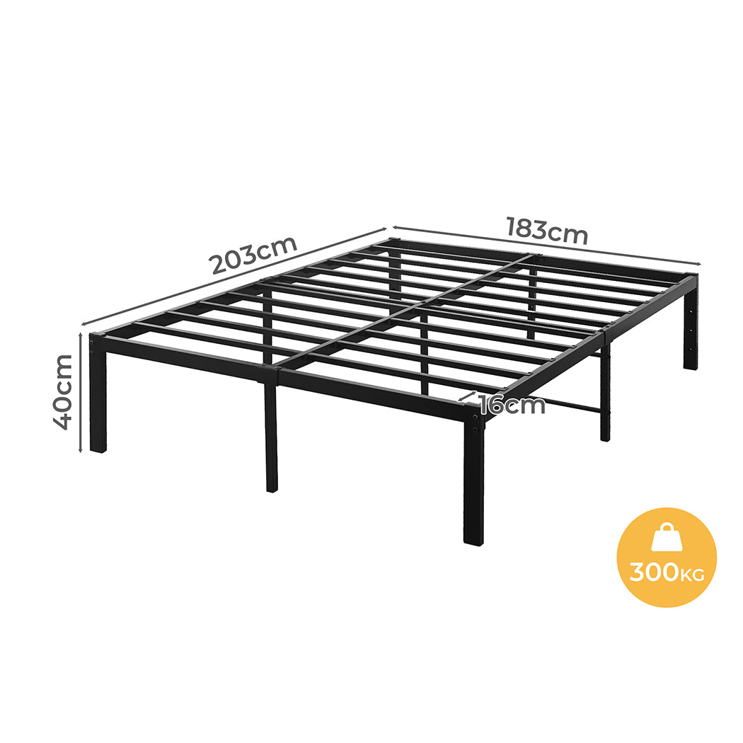 Levede Metal Bed Frame Heavy Duty Storage Space-1894516727946022914
