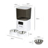 PaWz 5L Auto Pet Feeder Automatic Camera Wi-Fi White-2006733005900615682