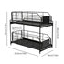 Toque 2 Tier Pull Out Cabinet Organizer Sliding Kitchen Storage Rack Under Sink-2050059016155041794