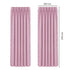 Marlow Blackout Curtains Pink 2 Panels Thermal Insulated Pom Pom 132cm x 213cm-2072893564165165058