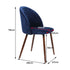 Levede 8x Dining Chairs Seat French Navy-2006732722332110850