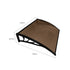 Mountview Window Door Awning Outdoor 1M X 1.2M Brown 1x1.2M-1864184443481231362
