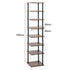Levede Vertical Shoe Rack 8-Tier Space Saving Narrow Corner Organiser Storage-2050059010870218754