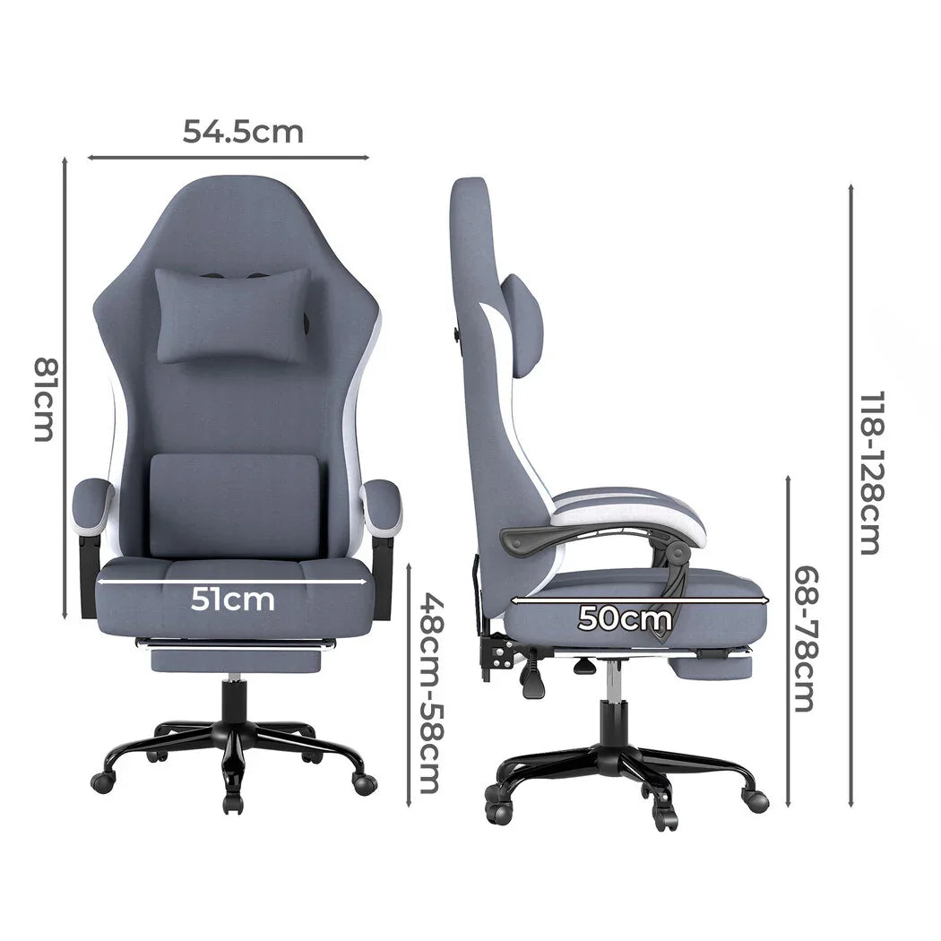 Levede Office Chair High Back PU Leather Gaming Chair-2050056901173055490