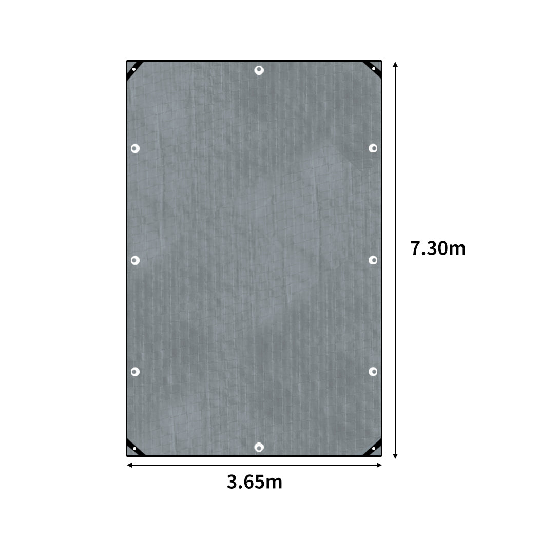 Manan Tarp Tarpaulin 200GSM Camping 3.65mx7.3m-2006732937046921218