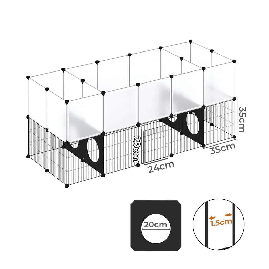 Pawz Guinea Pig Playpen Rabbit Cage Small Animal Fence-2050056916863946754