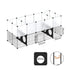 Pawz Guinea Pig Playpen Rabbit Cage Small Animal Fence-2050056916863946754
