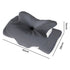 Dreamz Ergonomic Cervical Neck Pillow for Side Back Stomach Sleepers Washable-2061251866569871362