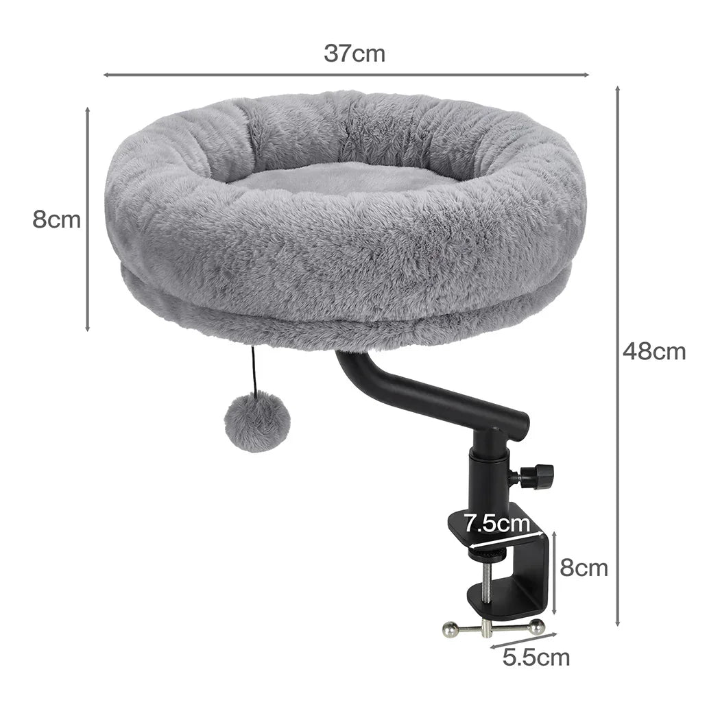 Pawz  360� Rotating Cat Bed Hammock Hanging Cozy Washable Removable Breathable-2050056785611591682