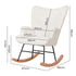 Levede Fleece Rocking Chair-2029387249577234434