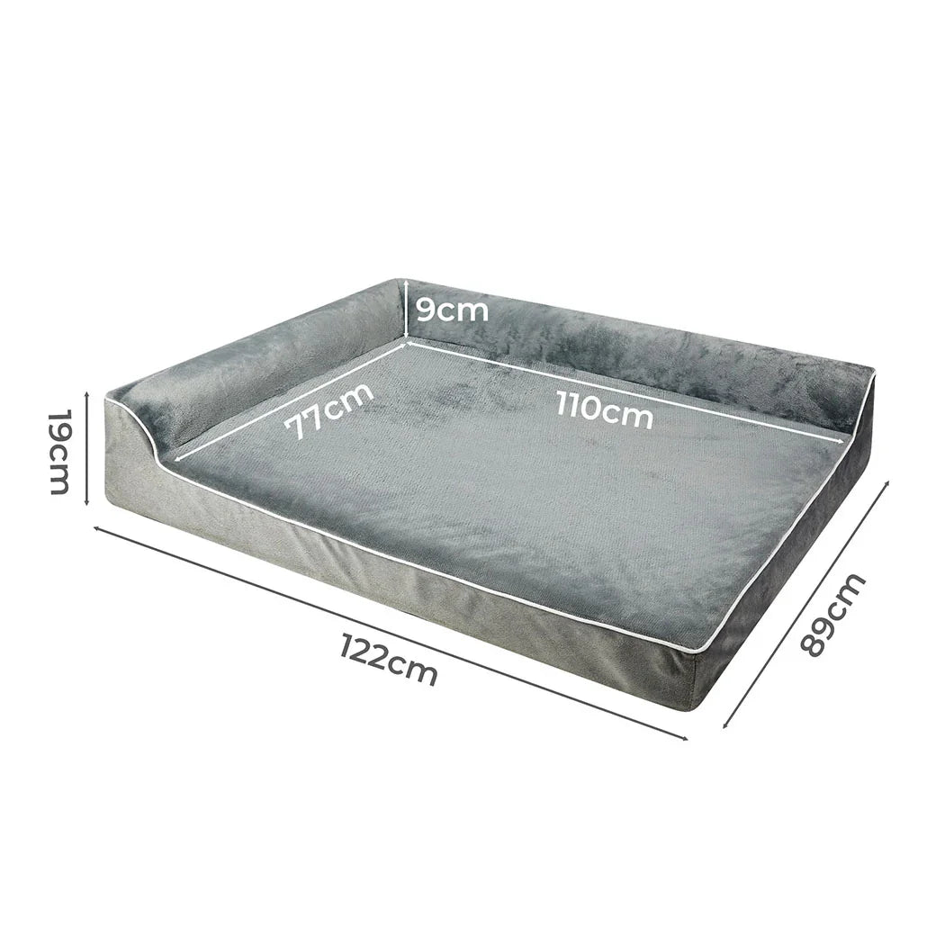 Pawz Orthopedic Dog Bed XXL Grey-2018816839018221570