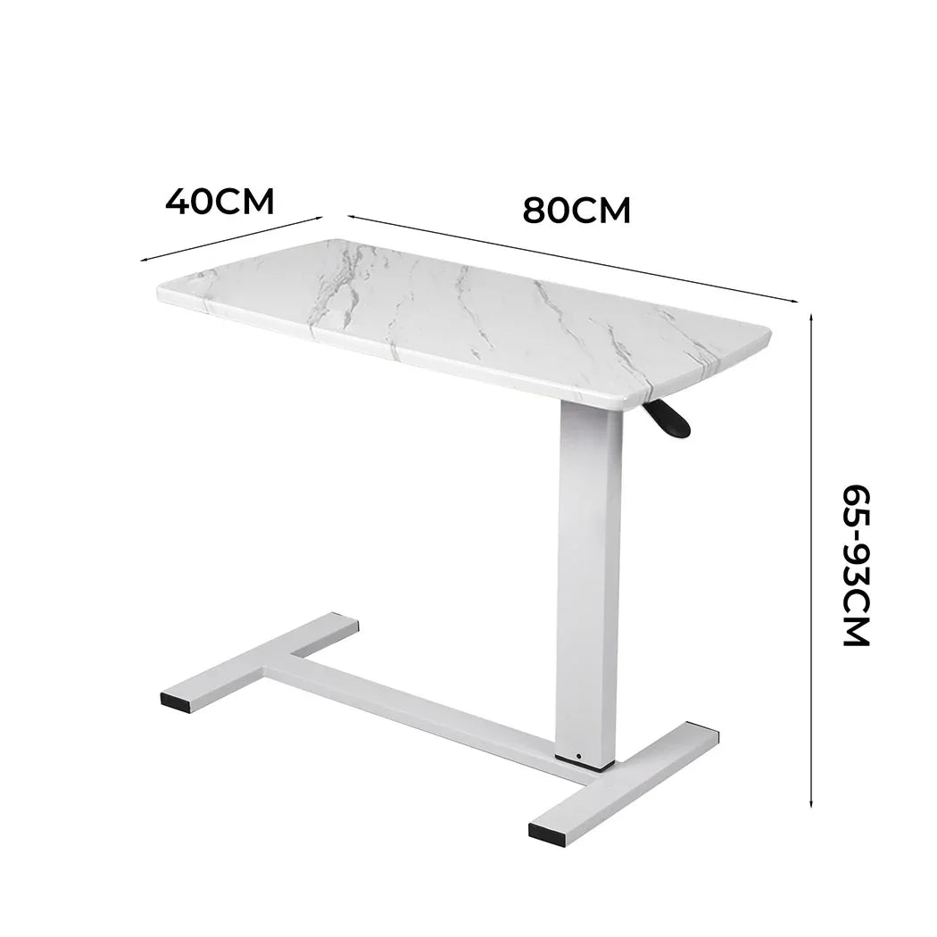 Levede Standing Desk Sofa Bed Side Table White No Slots-2006733138751000578