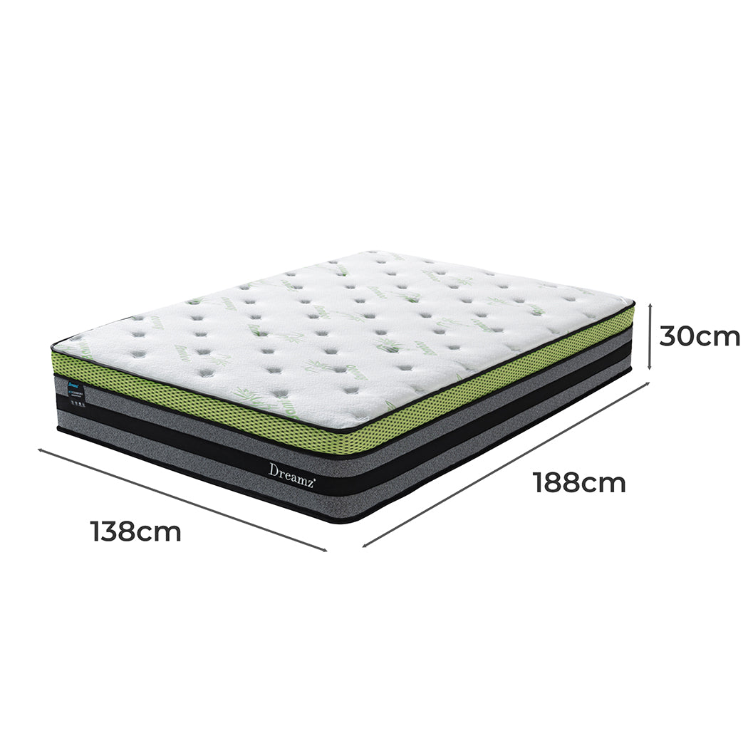 Dreamz Double Cooling Mattress Pocket-1910112889876910082