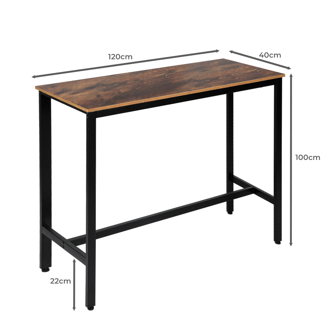 Levede High Bar Table Retro Industrial-1886651048240746498