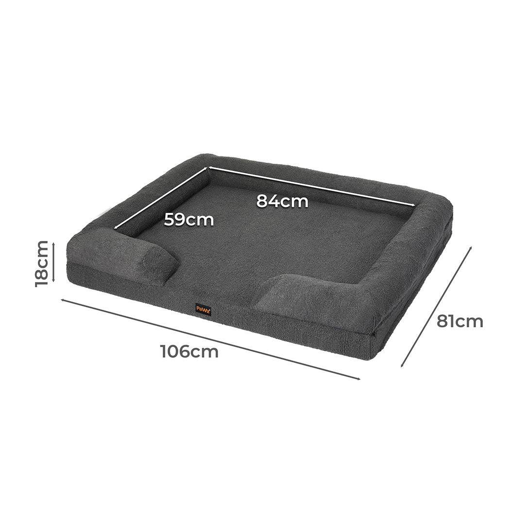 PaWz Memory Foam Pet Sofa Bed-1886651028426854402