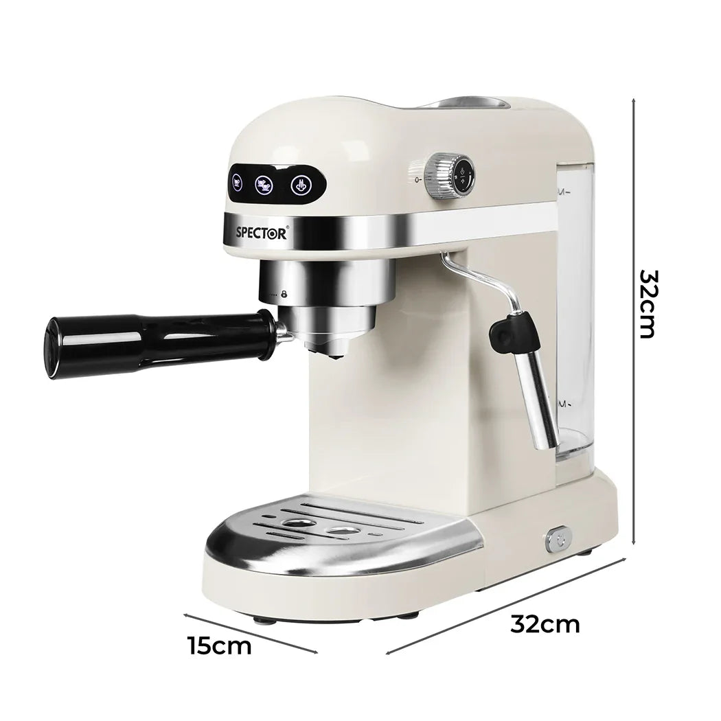 Spector Coffee Maker Machine Espresso Milk White-2018816889031102466