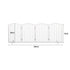 PaWz Wooden Pet Gate Dog Fence Safety White-2006732982756446210