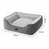 Pawz Pet Dog Calming Bed Fluffy Washable Cushion L-1973194193291579394