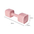 Centra Adjustable Dumbbells Set 2-5kg Quick Lock TPU Grip for Home Workout Pink-2109799599886241795
