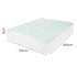 Dreamz Mattress Topper Pillowtop Cover Protector Queen-2050056896882282498