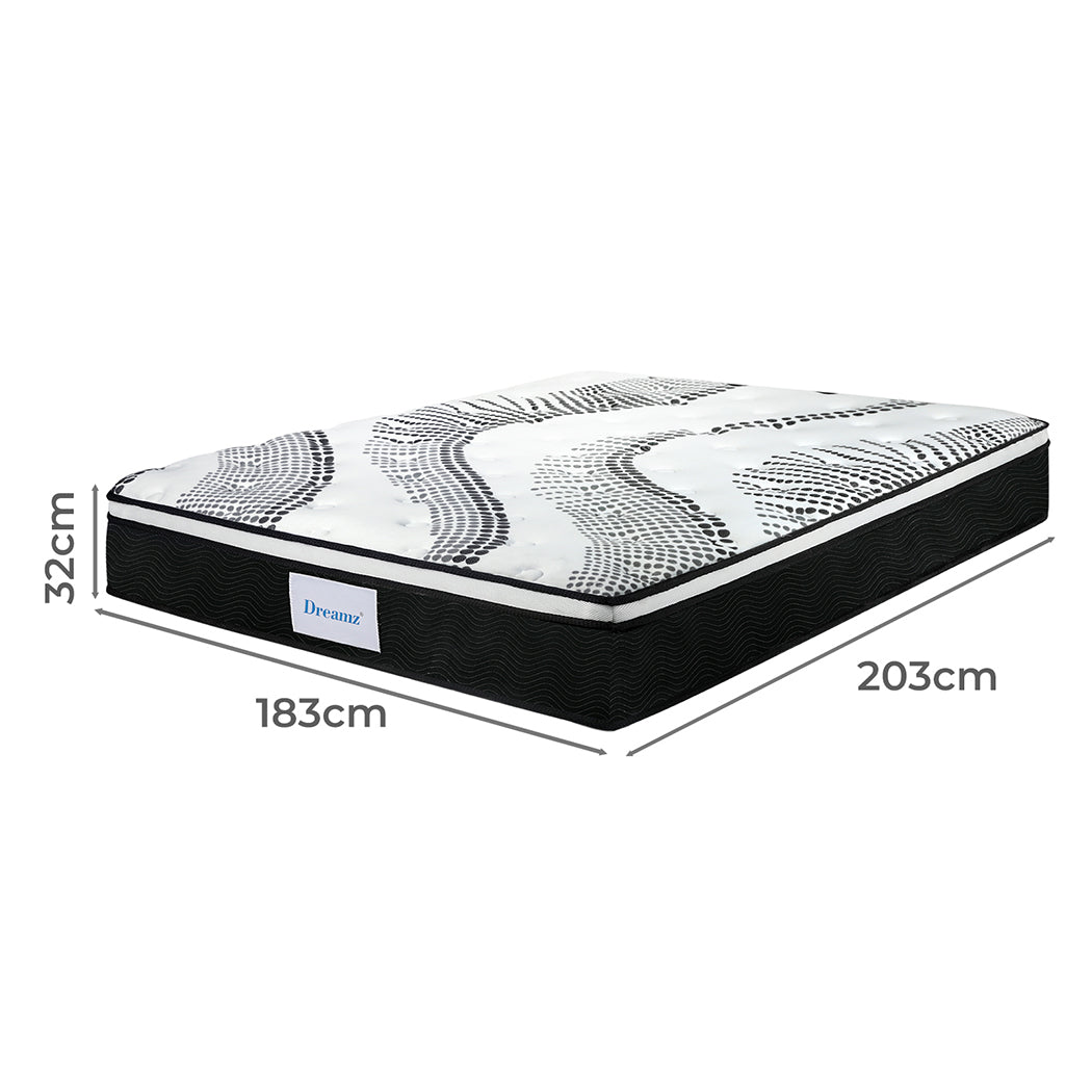 Dreamz 7 Zone Pocket Spring Mattress Medium Firm King-2050056898115407874