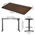 Levede Motorised Standing Desk Height 120cm Walnut 800x 1.5MM-2018816928059101186