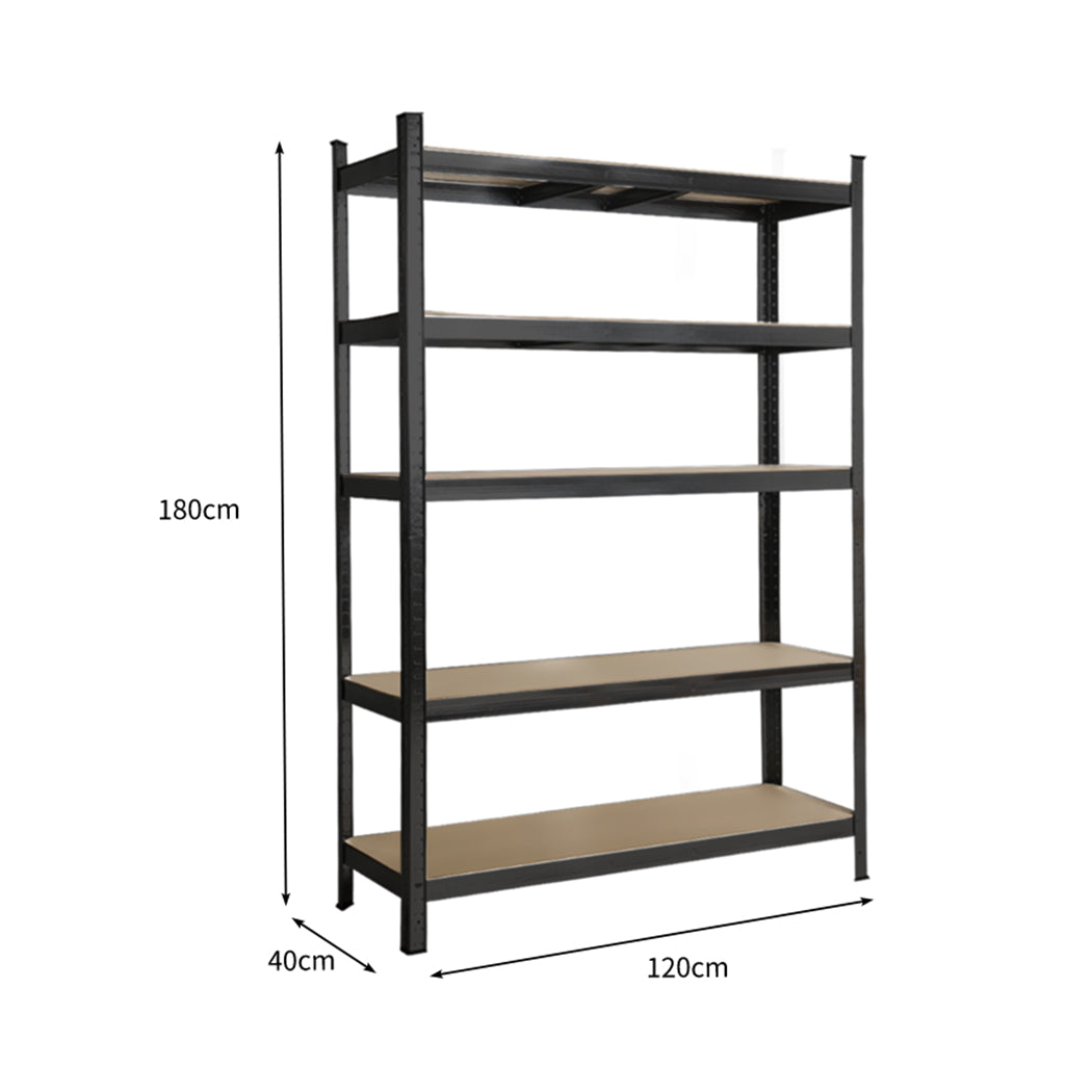 Traderight Warehouse Shelving Shelves Black-1910113124594356226