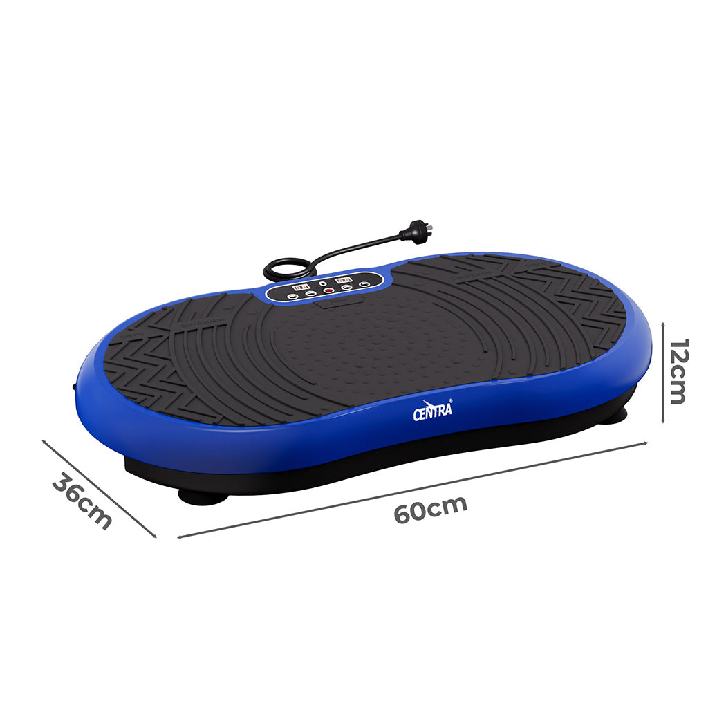 Centra Vibration Plate Train Exercise Machine Blue-1919892817962995714