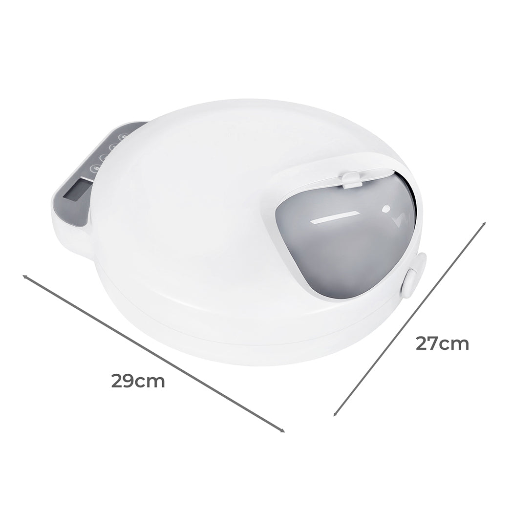 Pawz 4 Meals Automatic Timer Pet Smart Chilled Feeder-2011971121464872962