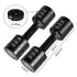 Centra A Pair Of 1KG To 5KG Dumbbells Black-2006732825725898754