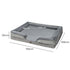 PaWz Memory Foam Pet Sofa Bed Cushion XXL XX-Large-2018816828834451458