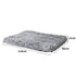 PaWz Dog Mat Pet Calming Bed Memory L Charcoal Large-2029387227708133378