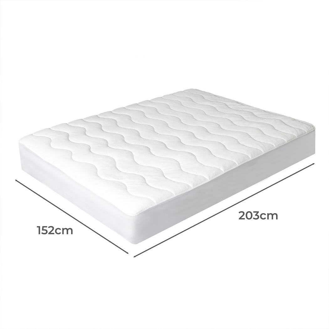 Dreamz Cool Mattress Topper Protector Queen-2065254526931308546