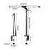 Emitto Double Head LED Desk Lamp Dimmable With Clamp-2018816724576636930
