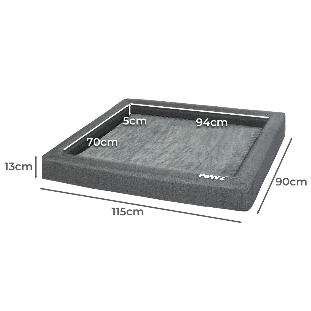 PaWz Memory Foam Pet Bed Calming Dog XL X-Large-2018816808487882754