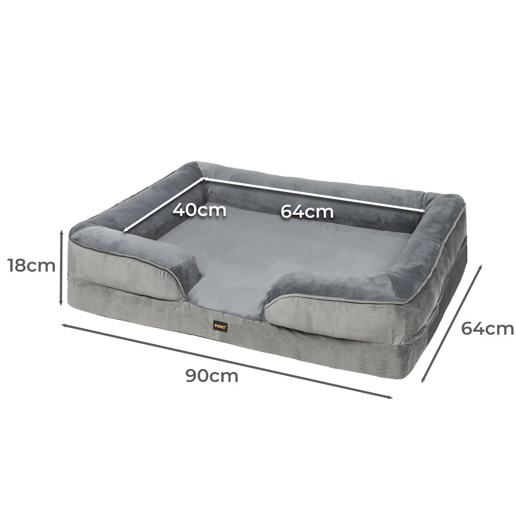PaWz Memory Foam Pet Sofa Bed Cushion L Large-1864184544534597634